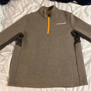 Men’s McLaren 1/4 zip - worn once - Size Large Men’s